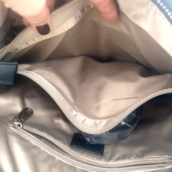 NWT Bostanten Hobo Shoulder Bag Purse with Handy Side Zipper Pockets City - Picture 9 of 10